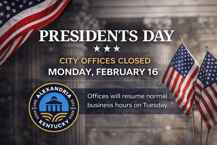 President's Day - City Offices Closed