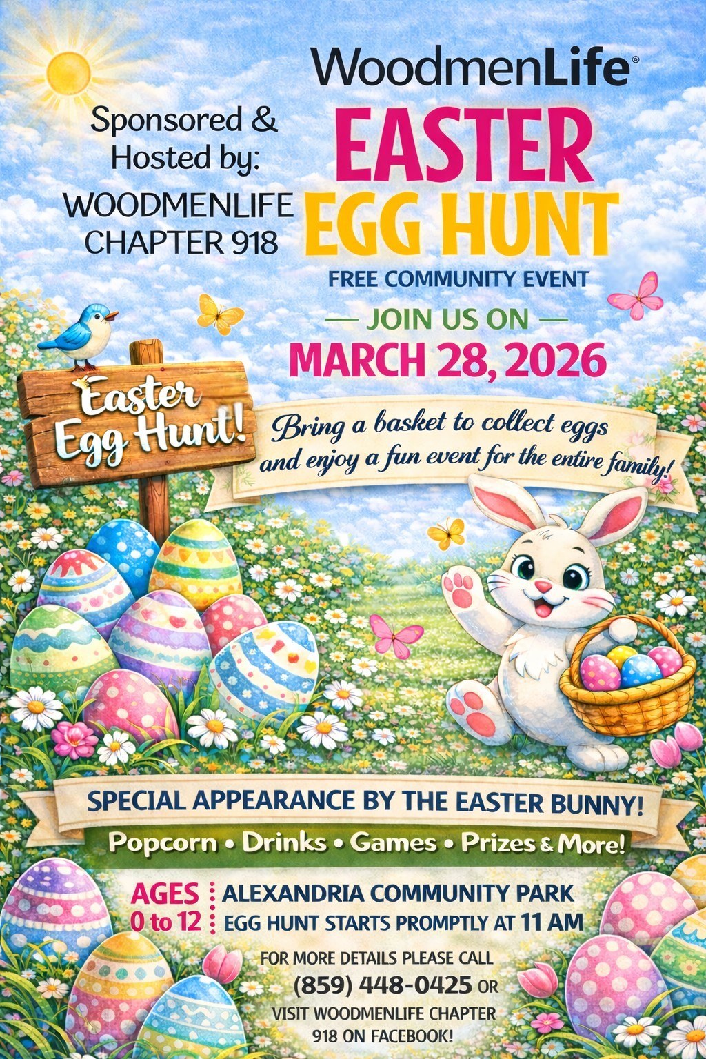 March 28 WoodmenLife Easter Egg Hunt