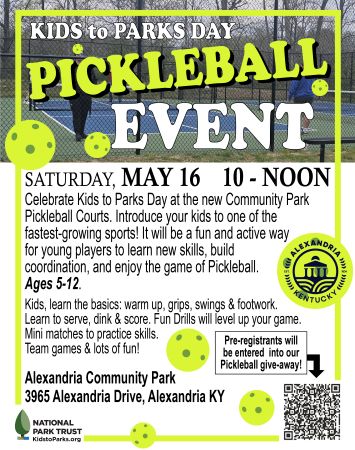 Kids to Parks Day Event -Pickleball