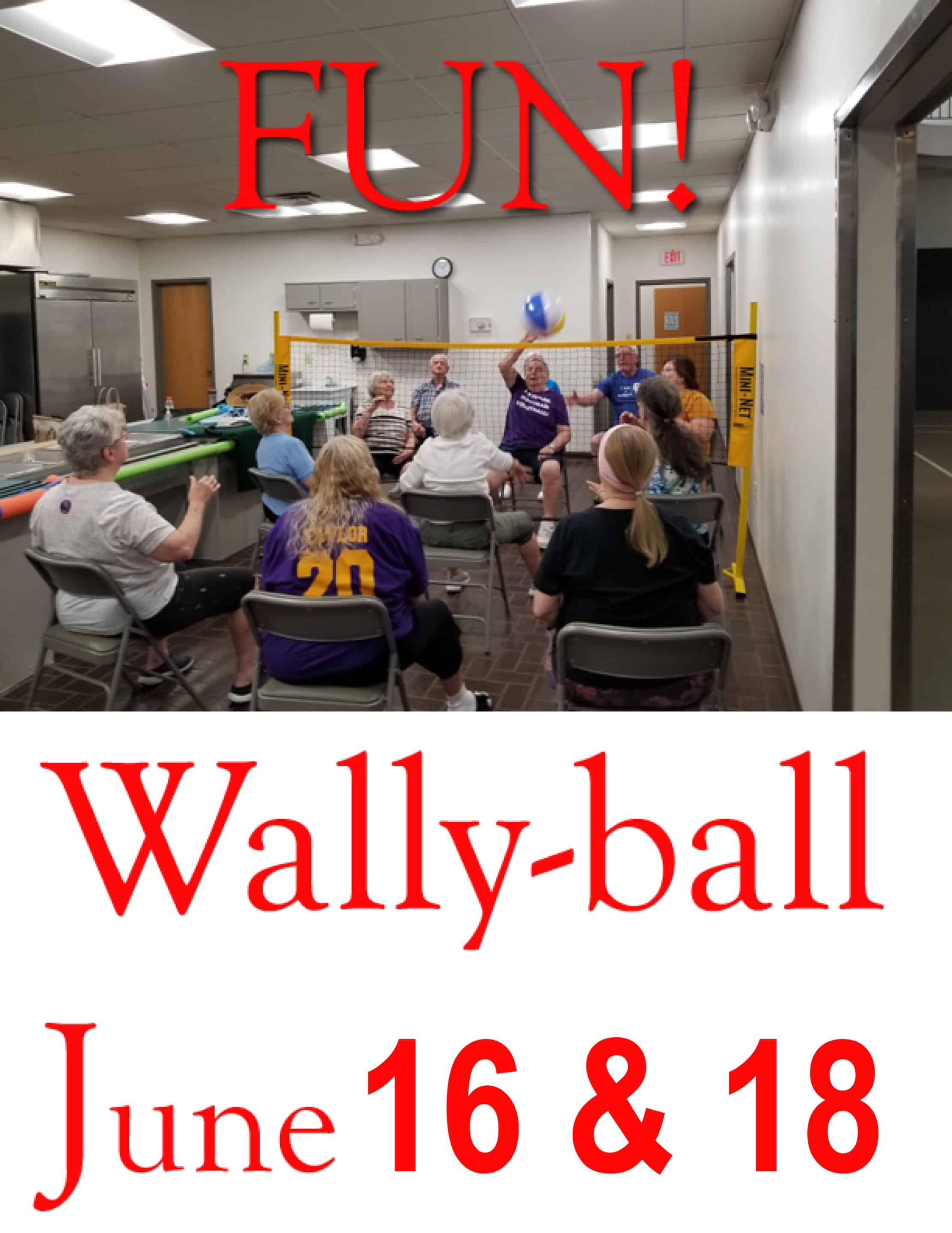 Morning Chair Volleyball
