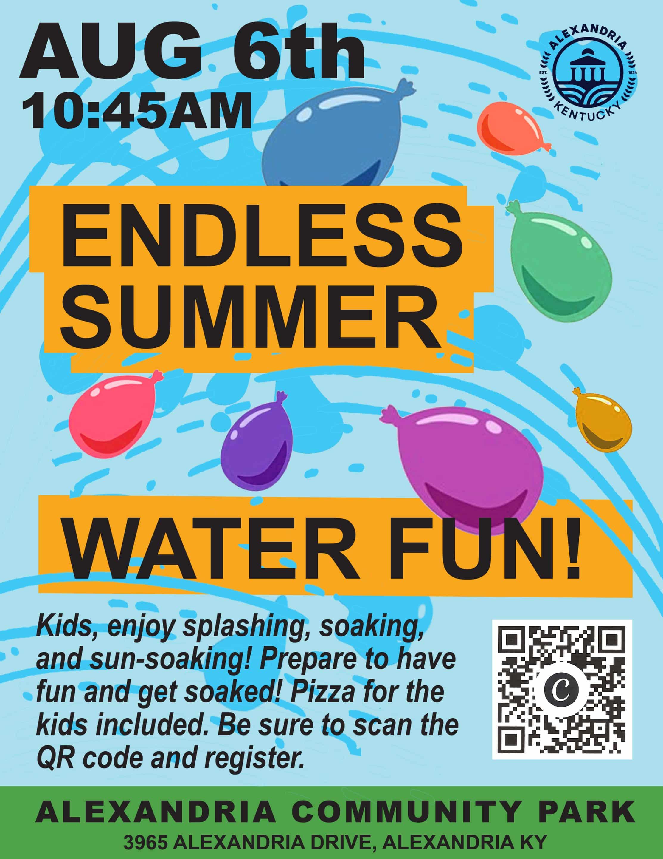 Kids “Endless Summer Water Fun”